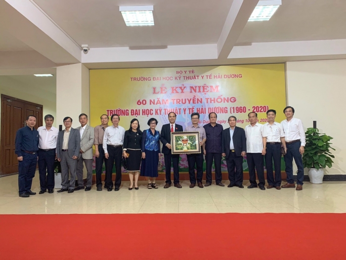 Trường đại học Kỹ thuật y tế Hải Dương tổ chức Lễ kỉ niệm 60 năm truyền thống