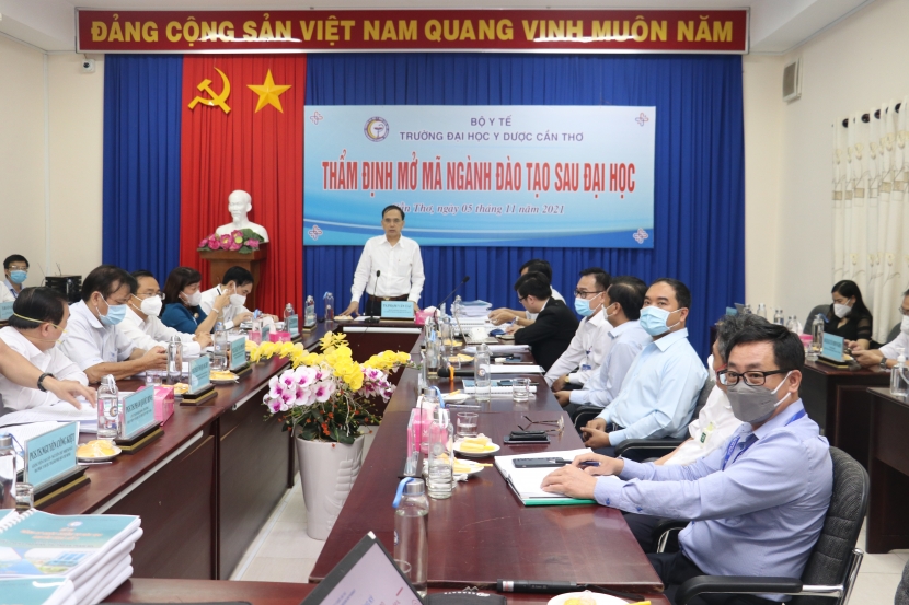 Thẩm định năng lực đào tạo chuyên khoa sau đại học Trường Đại học Y Dược Cần Thơ