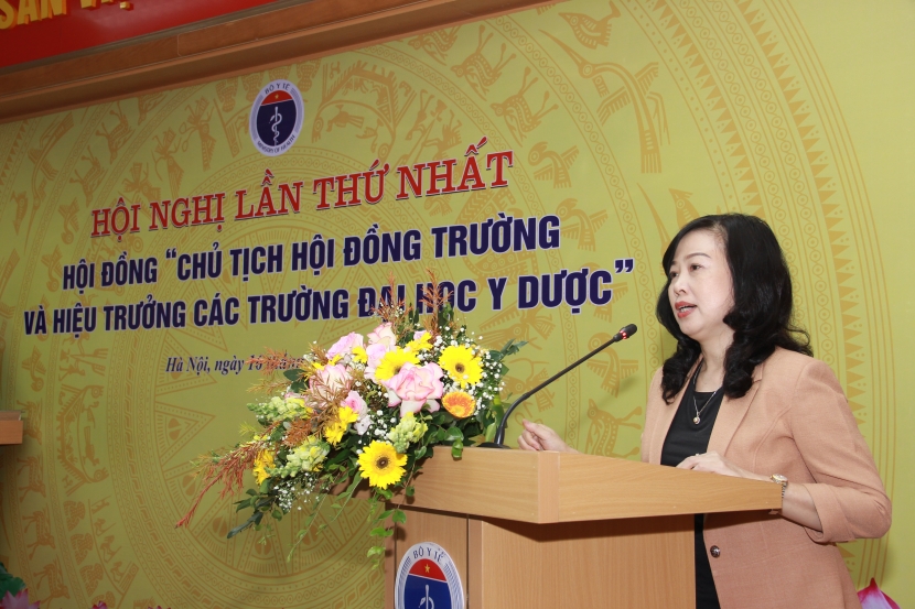 Hội nghị lần thứ nhất Hội đồng “Chủ tịch Hội đồng trường và Hiệu trưởng các Trường Đại học Y Dược”