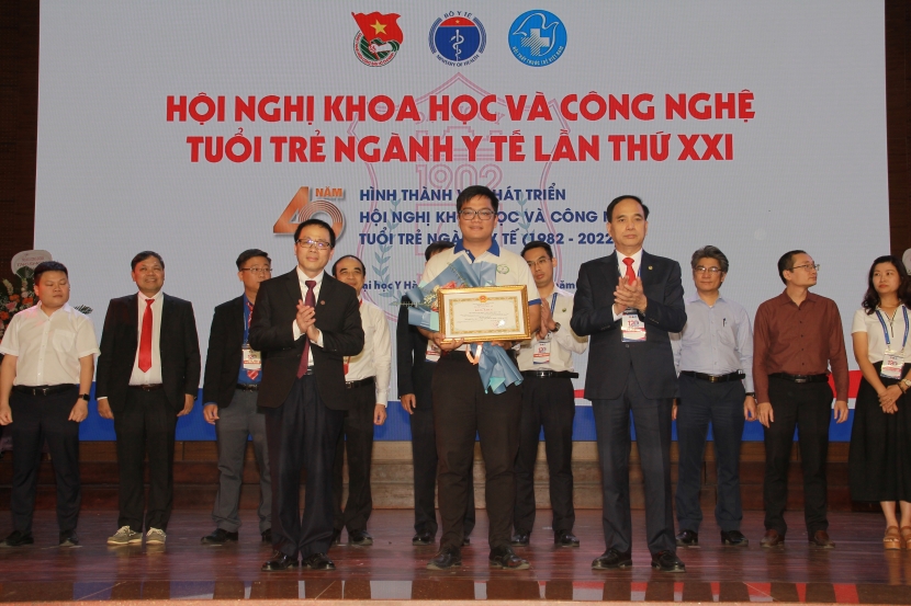 Bế mạc Hội nghị Khoa học và công nghệ tuổi trẻ ngành Y tế lần thứ XXI