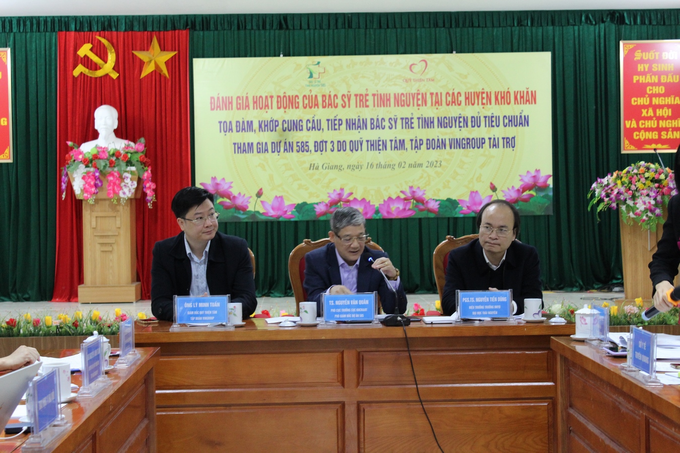Tiếp tục khớp cung cầu, tiếp nhận bác sỹ trẻ 585 tại các huyện khó khăn các tỉnh Hà Giang và Tuyên Quang