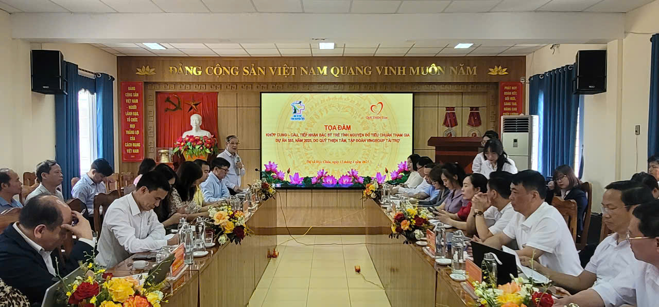 Phỏng vấn, tiếp nhận bác sỹ trẻ đủ điều kiện tham gia Dự án 585 năm 2025 tại các tỉnh Sơn La, Lai Châu và Điện Biên